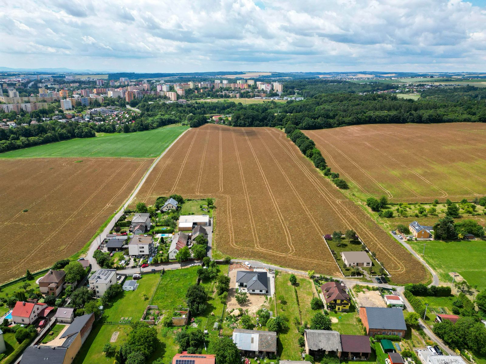 Dům z dronu 