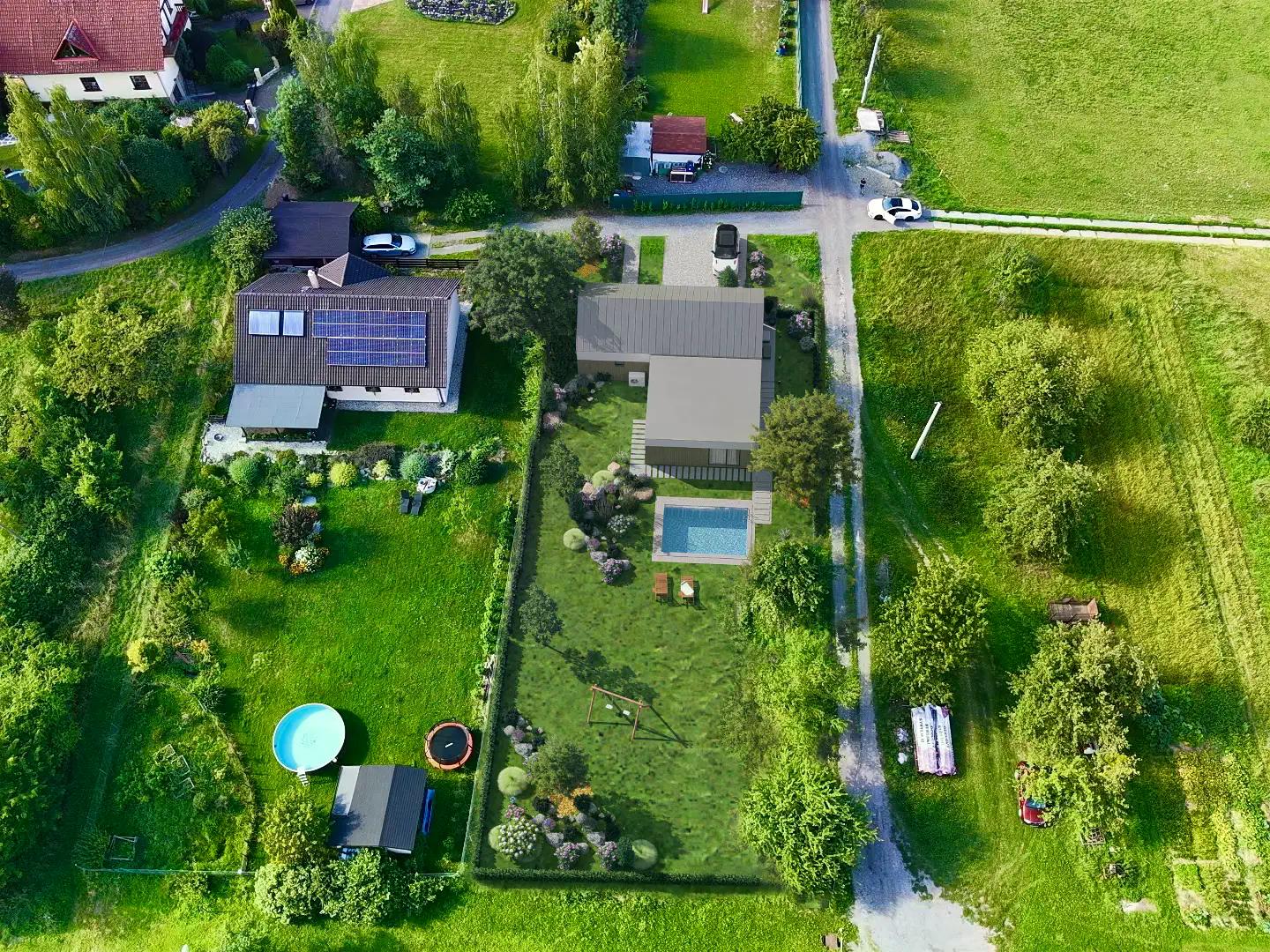 Dům z dronu
